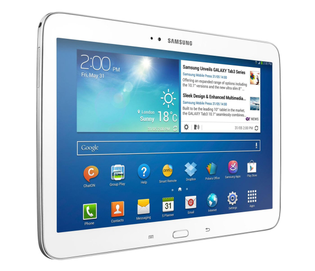 Samsung Galaxy Tab 3 P5200 DC/1024/16/Android 4.2 3G biały - 152879 - zdjęcie 2